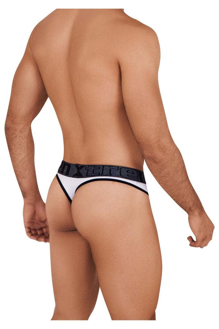 Clever Moda Xtremen 91101 Microfiber Thongs Color White