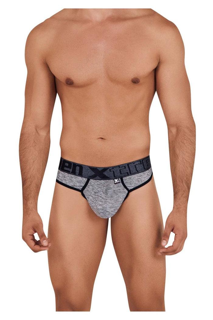 Clever Moda Xtremen 91101X Microfiber Thongs Color Jasper Gray