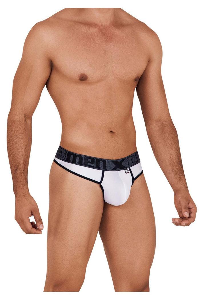 Clever Moda Xtremen 91101X Microfiber Thongs Color White