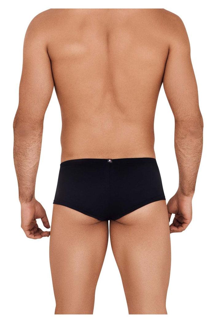 Clever Moda Xtremen 91103X Microfiber Trunks Color Black