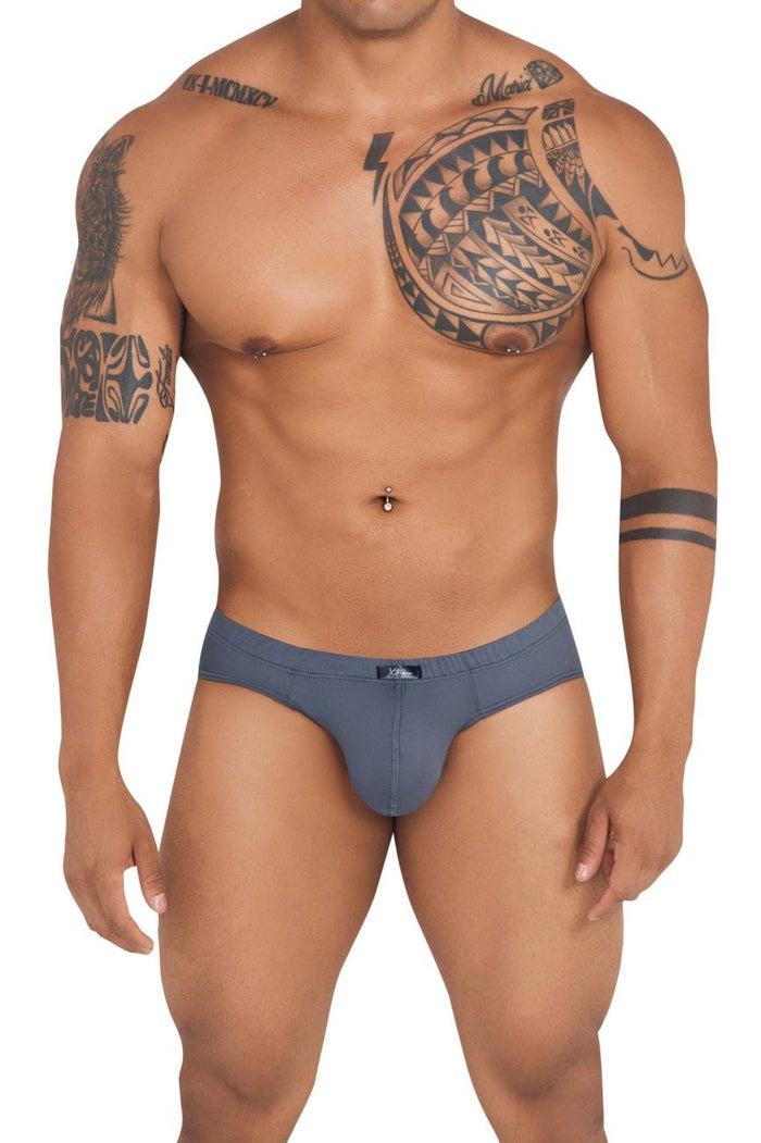 Clever Moda Xtremen 91142 Ultra-soft Briefs Color Dark Gray