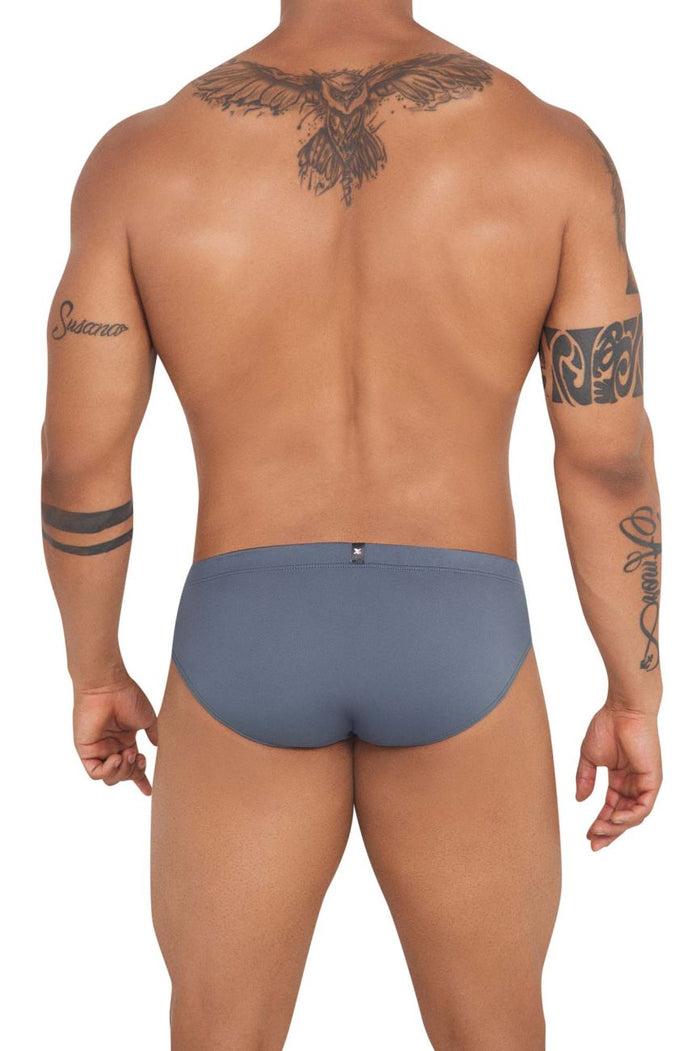 Clever Moda Xtremen 91142 Ultra-soft Briefs Color Dark Gray