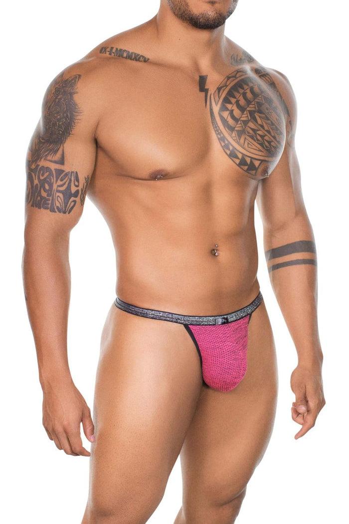 Clever Moda Xtremen 91144 Mesh G-String Color Fuchsia