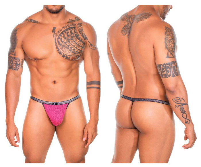 clever moda Xtremen 91144 Mesh G-String Color Fuchsia