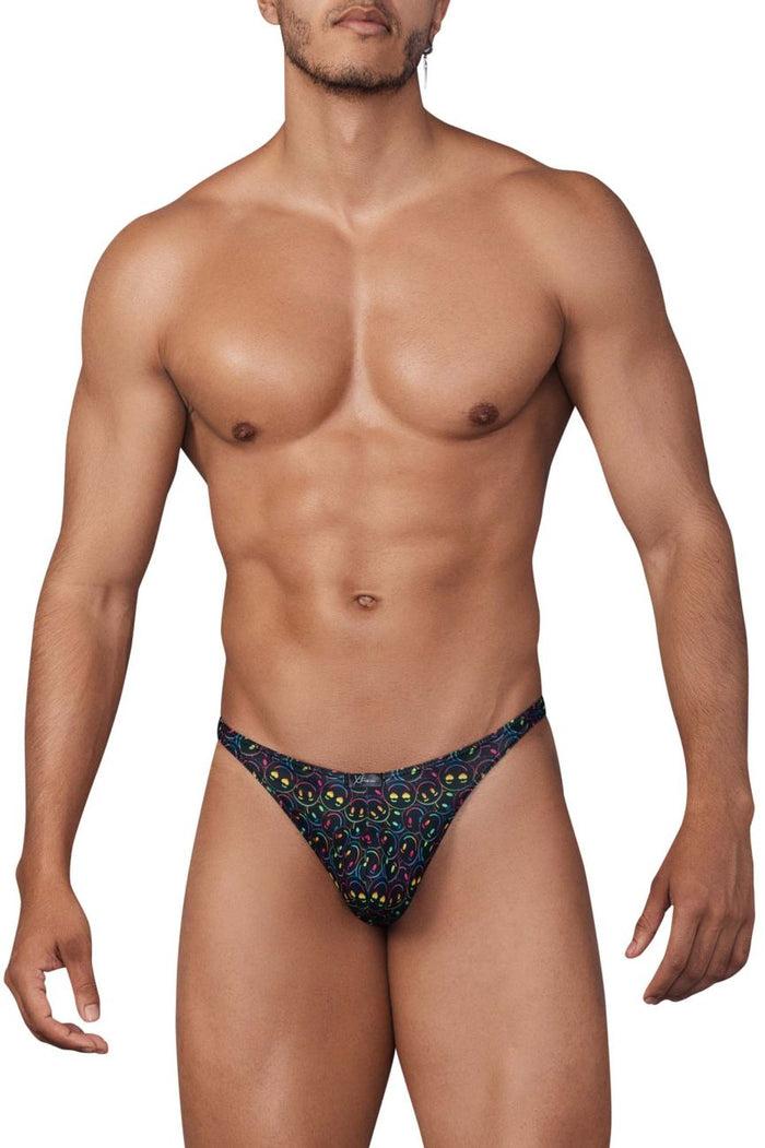 Clever Moda Xtremen 91146 Printed Microfiber Thongs Color Smiley Face