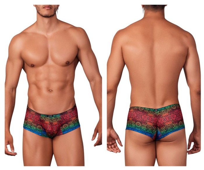 clever moda Xtremen 91147 Printed Microfiber Trunks Color Mandala