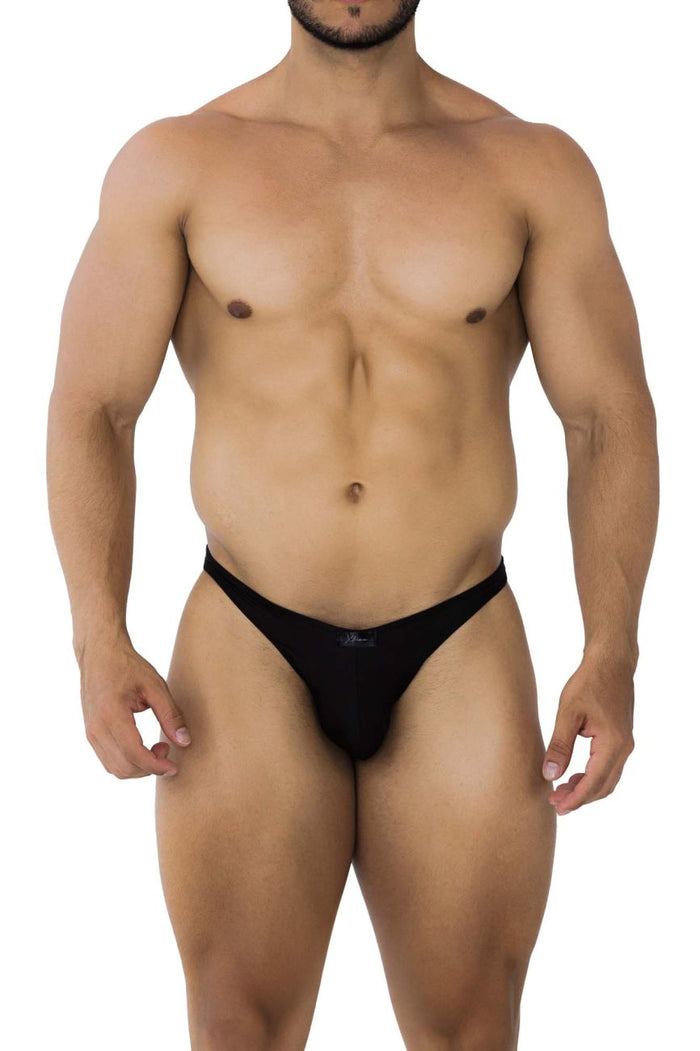 Clever Moda Xtremen 91183 Microfiber Bikini Color Black