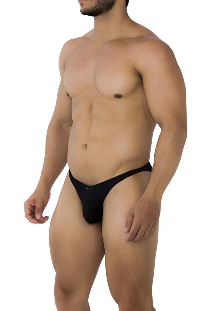 Clever Moda Xtremen 91183 Microfiber Bikini Color Black