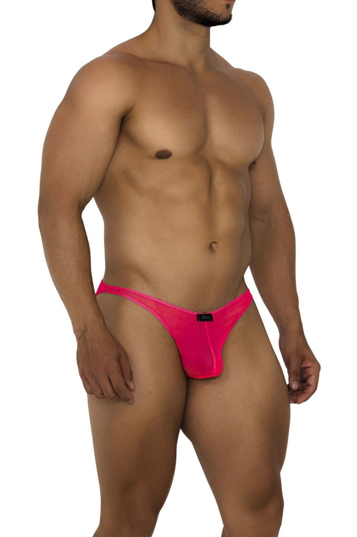 Clever Moda Xtremen 91187 Tulle Mesh Bikini Color Pink