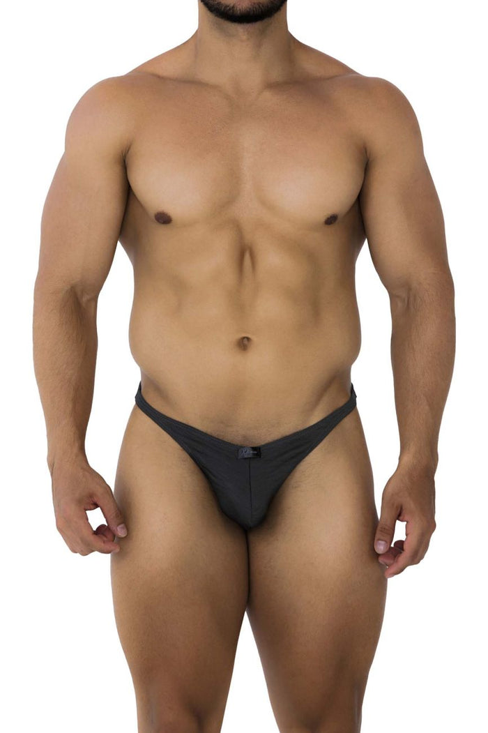 Clever Moda Xtremen 91200 Jacquard Thongs Color Gray