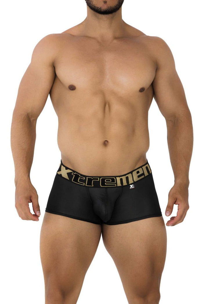 Clever Moda Xtremen 91202 Microfiber Trunks Color Black