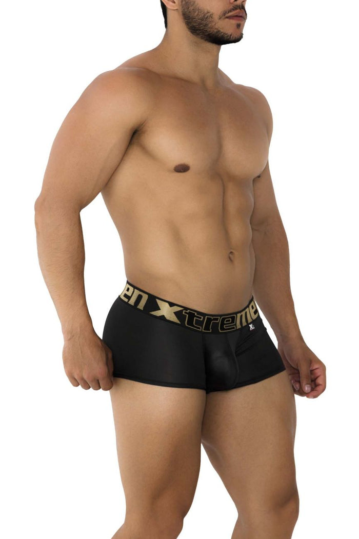 Clever Moda Xtremen 91202 Microfiber Trunks Color Black