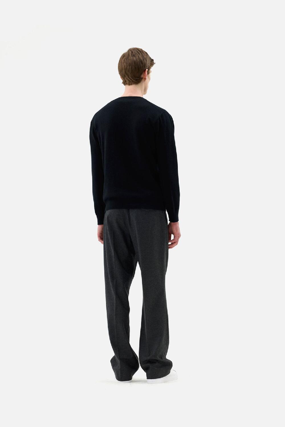 Clothsurgeon Black Cashmere Crewneck Knit