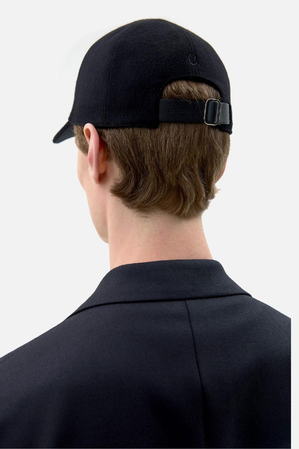 Clothsurgeon Black Lux Wool & Cashmere Cap