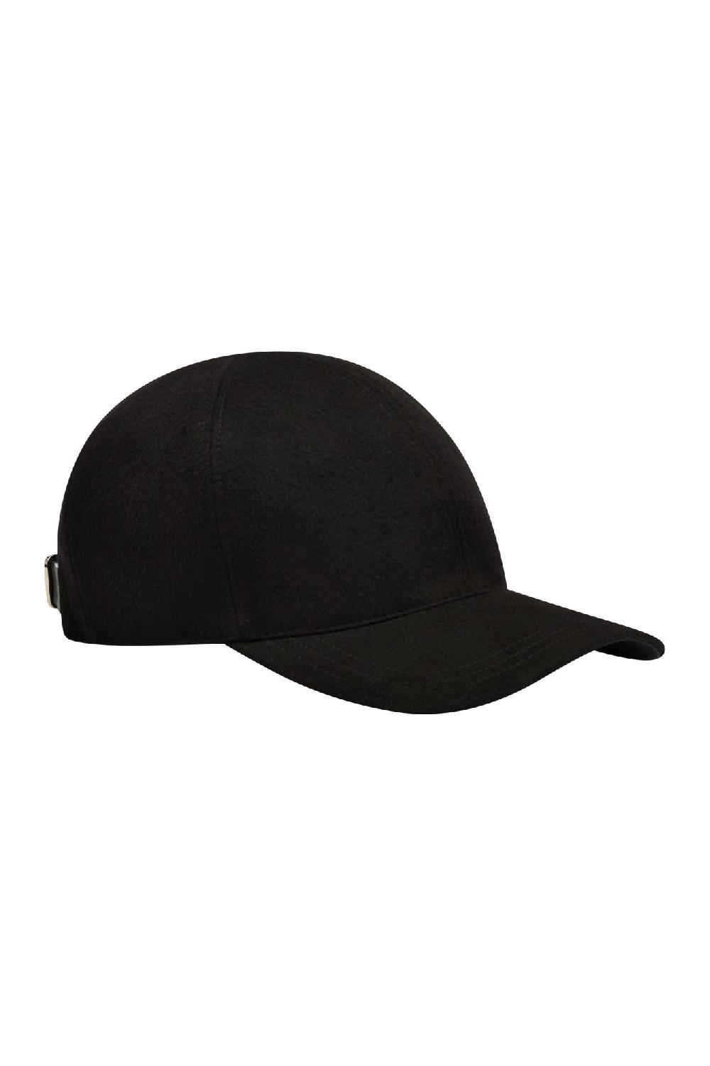 Clothsurgeon Black Lux Wool & Cashmere Cap
