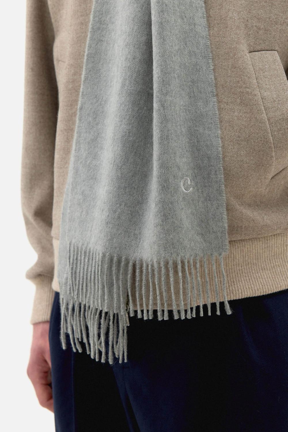 Clothsurgeon Light Grey Lux Cashmere Scarf