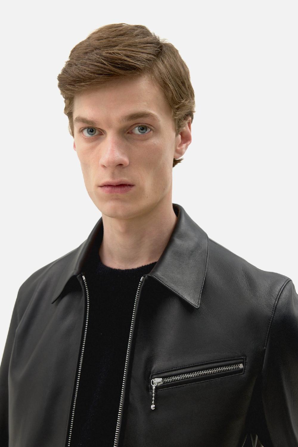 Clothsurgeon Lux Stone Suede Zipper Blouson