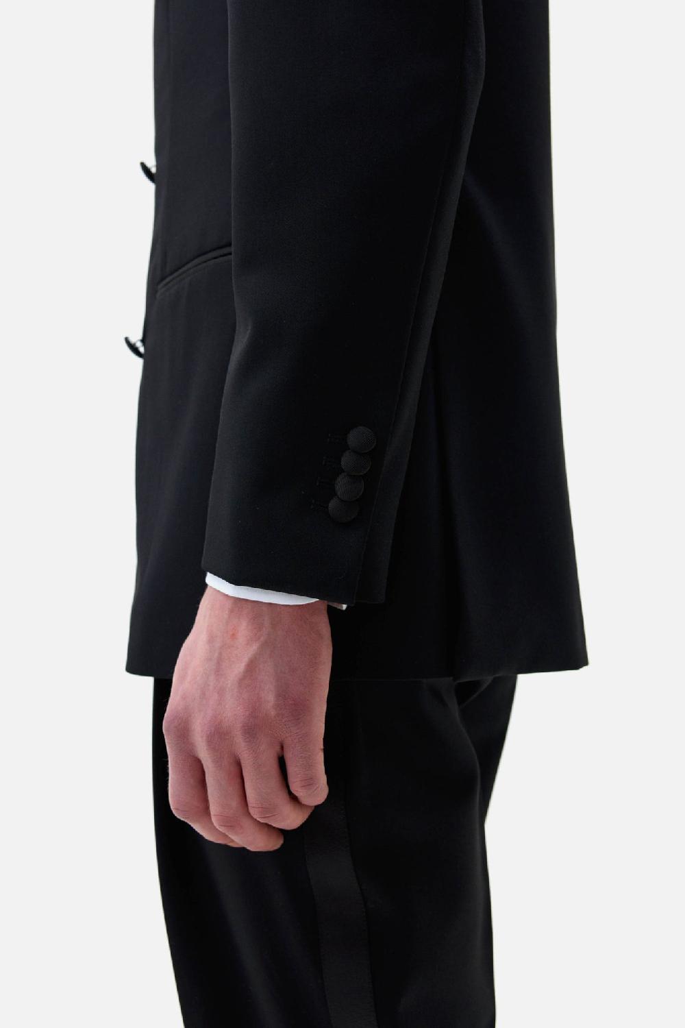 Clothsurgeon Lux Wool Tuxedo Double Breast Suit