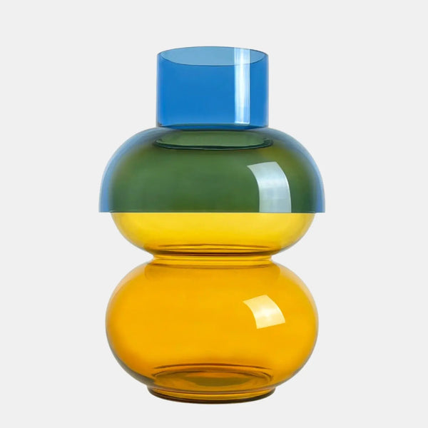 cloudnola Bubble XL Blue & Yellow – Yellow Vase | Cloudnola