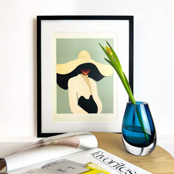 Cloudnola Drop Blue – Teardrop Bud Vase | Cloudnola