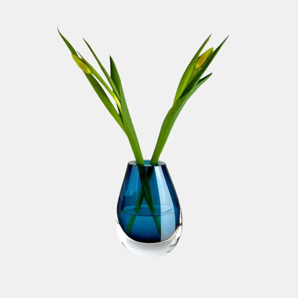 cloudnola Drop Blue – Teardrop Bud Vase | Cloudnola