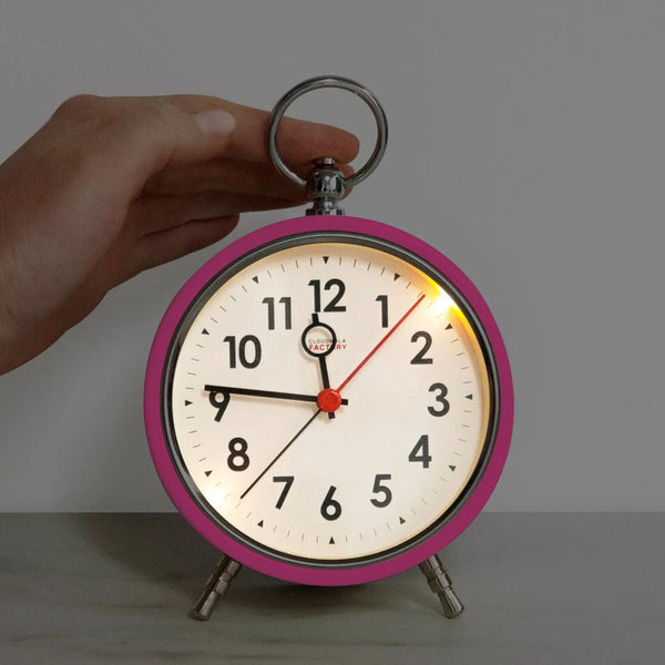 Cloudnola Factory Pink – Pink Alarm Clock | Cloudnola