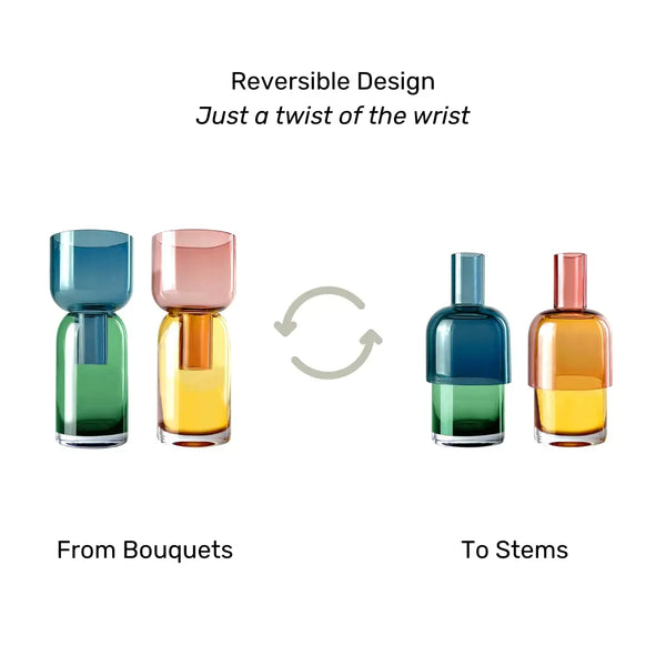 Cloudnola Fusion Flip Small Set – Vase Set | Cloudnola