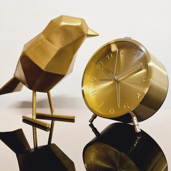 Cloudnola Glam Gold – Gold Alarm Clock | Cloudnola