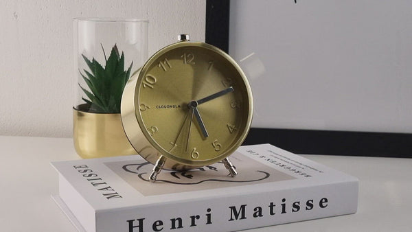 Cloudnola Glam Gold – Gold Alarm Clock | Cloudnola
