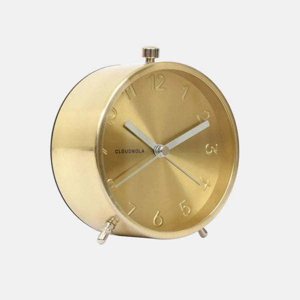 cloudnola Glam Gold – Gold Alarm Clock | Cloudnola