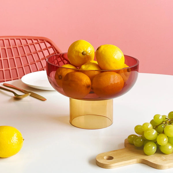 Cloudnola Tip Top Small Pink & Yellow – Bowl | Cloudnola