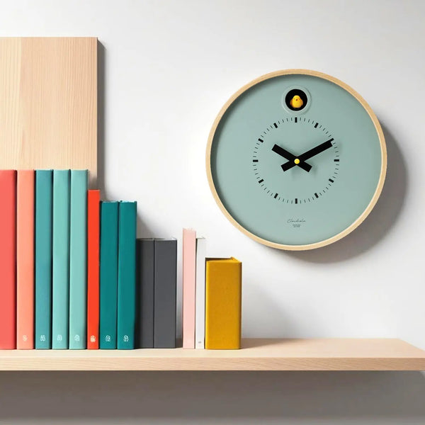 Cloudnola Cuckoo Clock Dot – Sage Green With Stand | Cloudnola