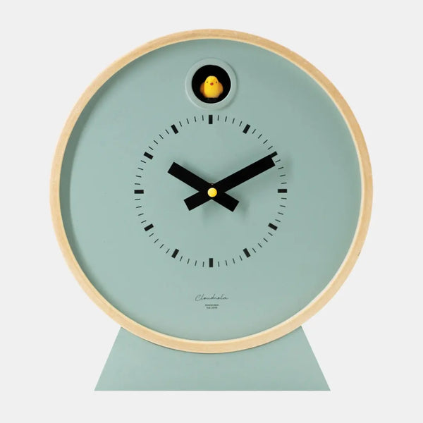 cloudnola Cuckoo Clock Dot – Sage Green with Stand | Cloudnola