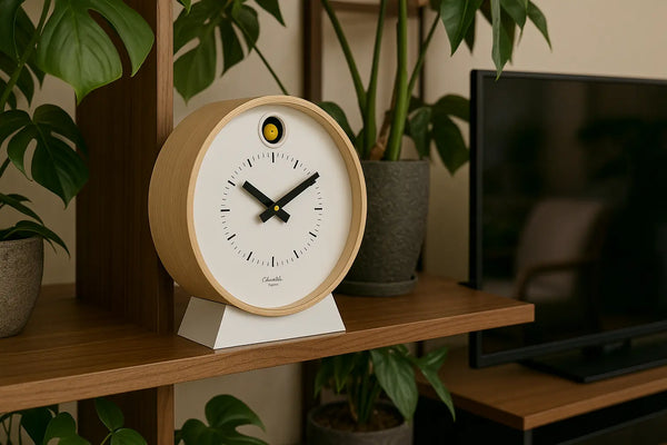 Cloudnola Dot White Cuckoo Clock – White Cuckoo Clock | Cloudnola