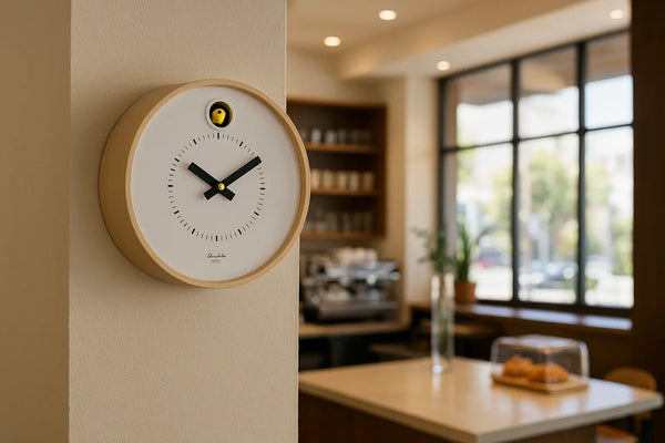 Cloudnola Dot White Cuckoo Clock – White Cuckoo Clock | Cloudnola
