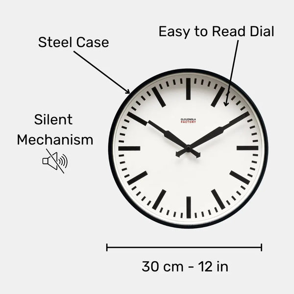 Cloudnola Factory Black Station – Black Clock | Cloudnola