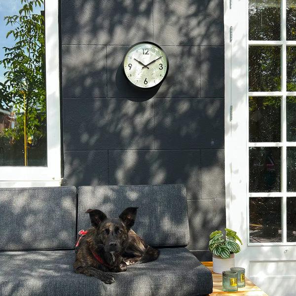 Cloudnola Factory Outdoor Black – Outdoor Clock And Thermometer | Cloudnola