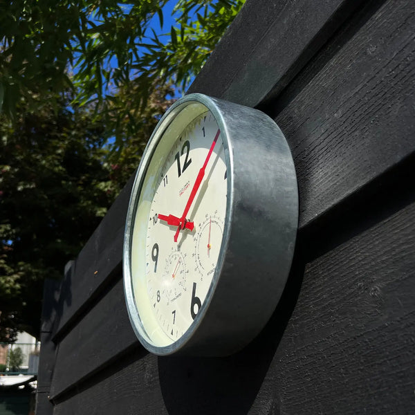 Cloudnola Factory Outdoor Zinc – Outdoor Decor Clock | Cloudnola