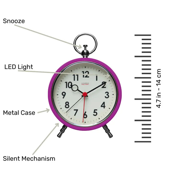 Cloudnola Factory Purple – Alarm Clock Purple | Cloudnola