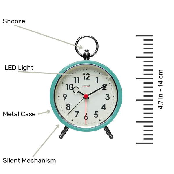 Cloudnola Factory Turquoise – Best Alarm Clock | Cloudnola
