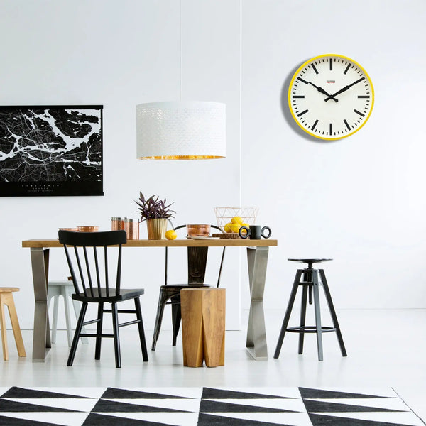 Cloudnola Factory Yellow Station XL – Yellow Clock | Cloudnola