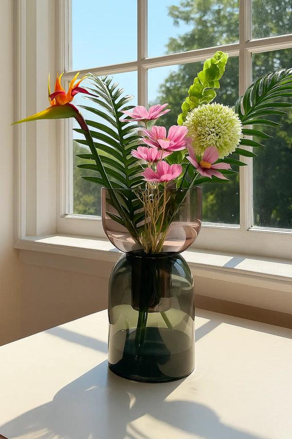 Cloudnola Flip Large Gray & Pink – Large Pink Vase | Cloudnola