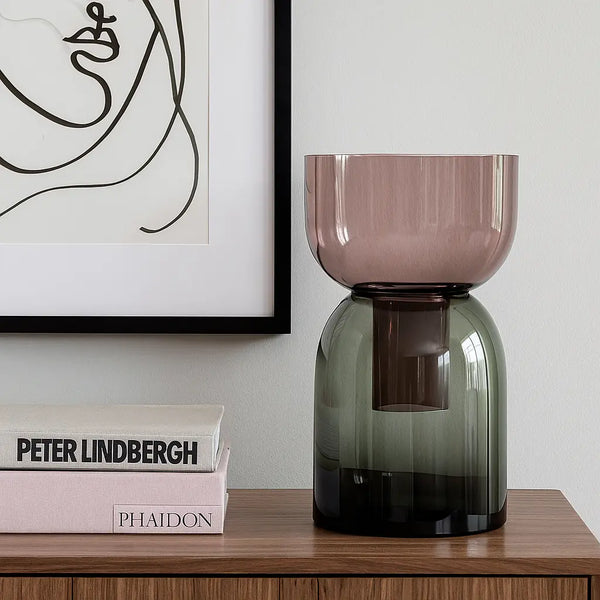 Cloudnola Flip Large Gray & Pink – Large Pink Vase | Cloudnola