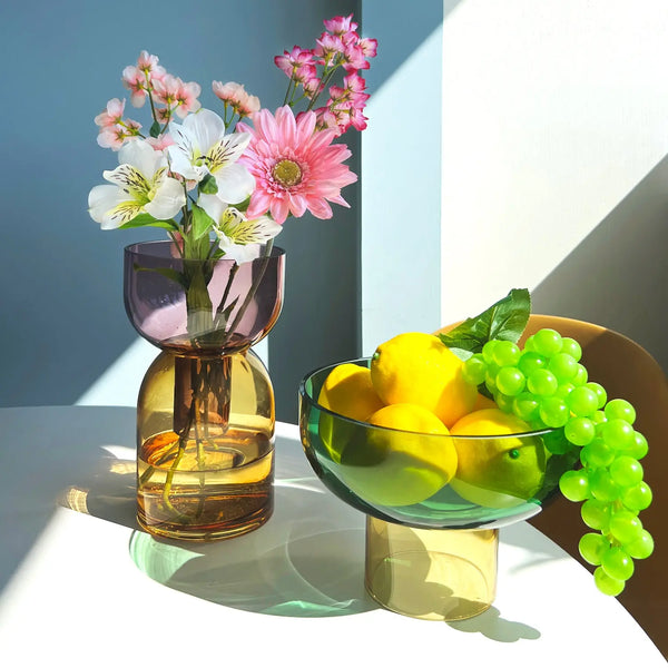 Cloudnola Flip Med Pink & Yellow – Yellow Vases | Cloudnola