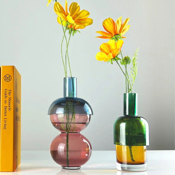 Cloudnola Fusion Cherry Small Set – Small Glass Vases | Cloudnola