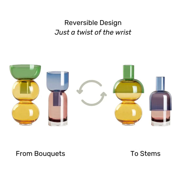Cloudnola Fusion Lemon Small Set – Small Vases For Flowers | Cloudnola