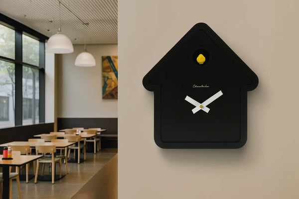Cloudnola MoMA House Black Cuckoo Clock – Black Cuckoo Clock | Cloudnola