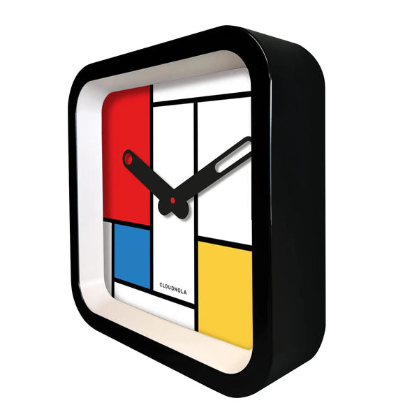 Cloudnola Mondrian Indoor/Outdoor Clock – Mondrian Clock | Cloudnola