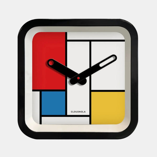 cloudnola Mondrian Indoor/Outdoor Clock – Mondrian Clock | Cloudnola