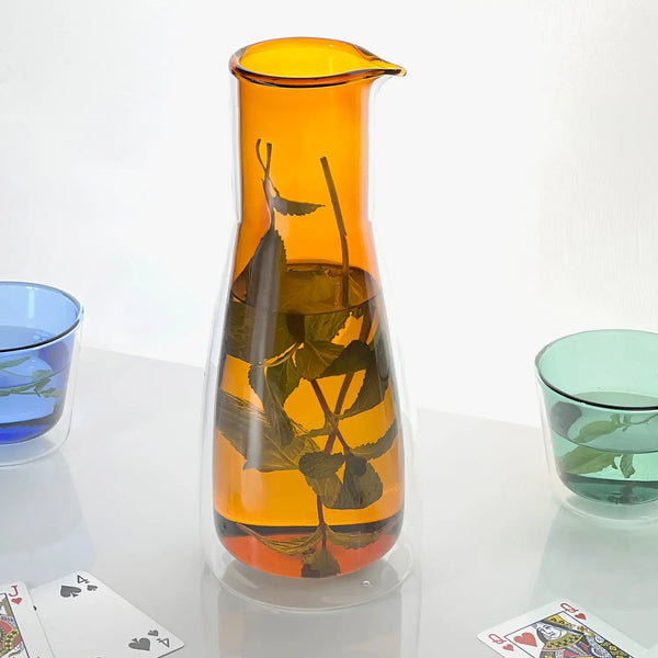 Cloudnola Rocks Carafe Orange – Double-Wall (1000ml) – Carafe | Cloudnola